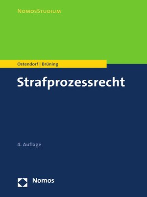 cover image of Strafprozessrecht